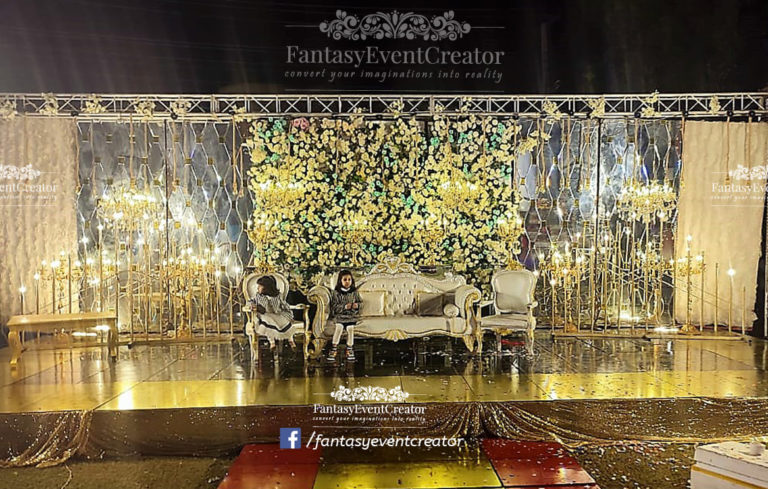 Walima Decor Stage