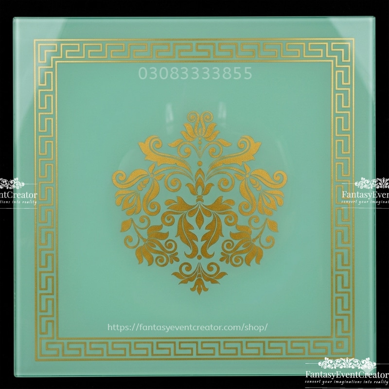 Multicolored Tempered Glass Design 003